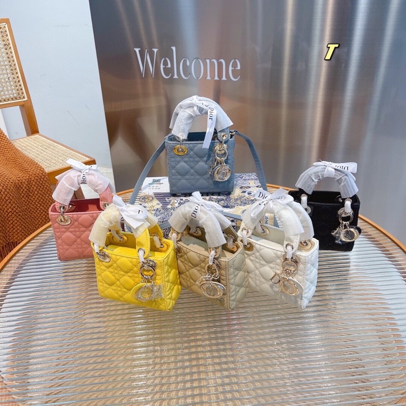 Túi xách Diỏr lady micro da bò hàng order sz12