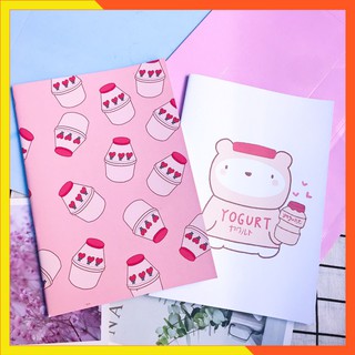 Vở viết học sinh, sinh viên in hình sữa chua Yakult - ( 24 x 17cm)