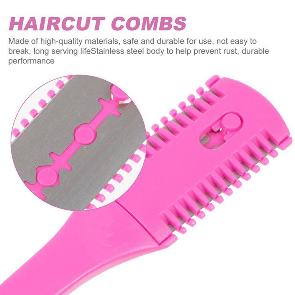 Lược Chải Tóc Tay Cầm Dài Bằng Nhựa Chuyên Dụng Cho Salon