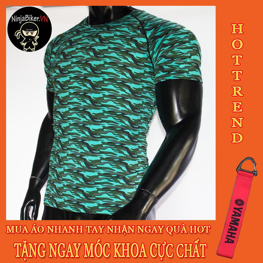 Áo thun lính tặng móc khóa(nhiều màu)