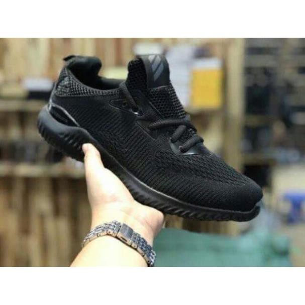 (Freeship+Full box) Giày Alphabounce 🖤🖤Full đen B*&^ -aq1 1