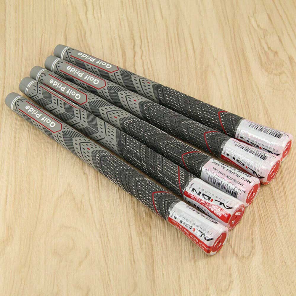 5Pcs Golf Pride MCC Plus 4 Golf Grips Standard Midsize Iron Golf Wood Club Grip