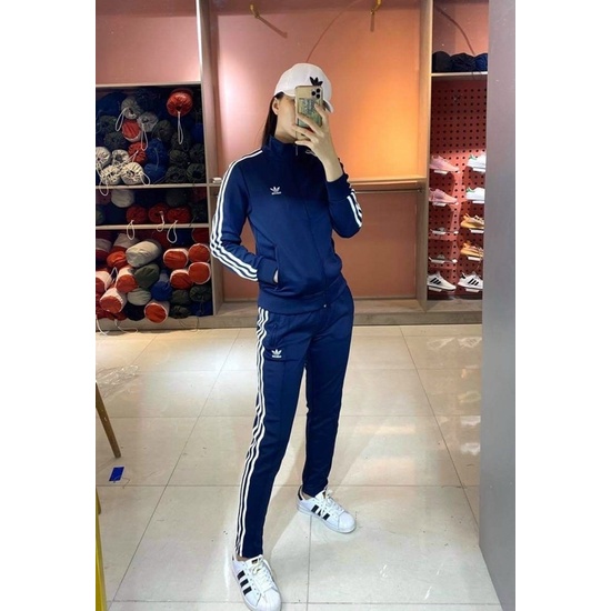 Set bộ thể thao Adidas quần suông