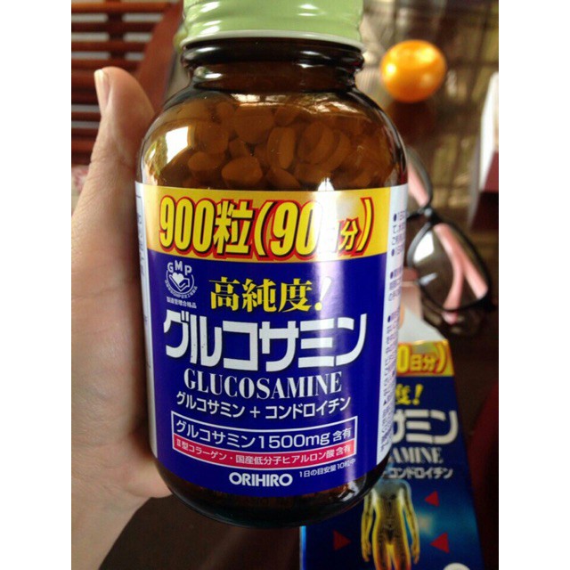 Viên uống bổ xương khớp Glucosamine Orihiro 1500mg 950 viên