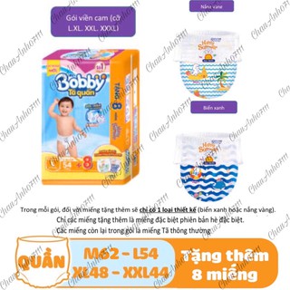 [TẶNG TẢ BIỂN XANH HOẶC NẮNG VÀNG]Tả quần bobby siêu thấm mới đủ size M62/L54/XL48/ XXL44