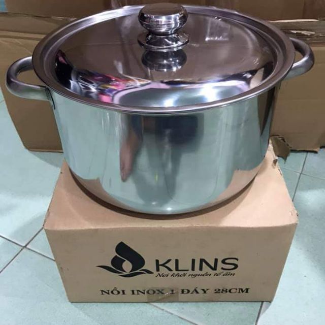 Nồi luộc gà inox 28cm