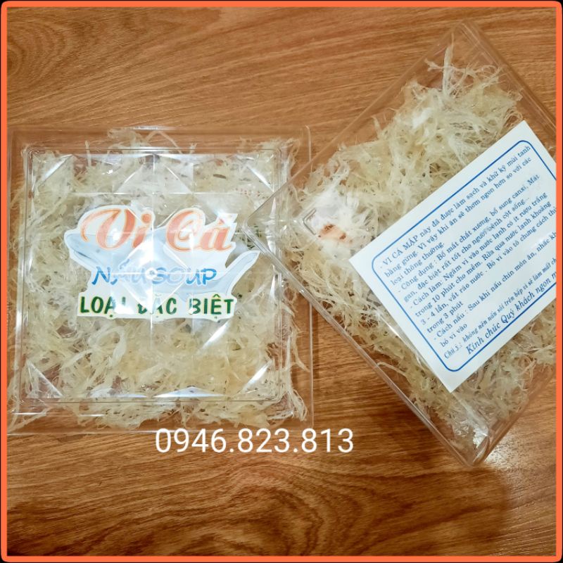 Vi cá mập 100g [LOẠI 1, NGUYÊN CƯỚC] tốt cho xương khớp, sáng mắt, hộp đẹp phù hợp đem biếu tặng, làm quà