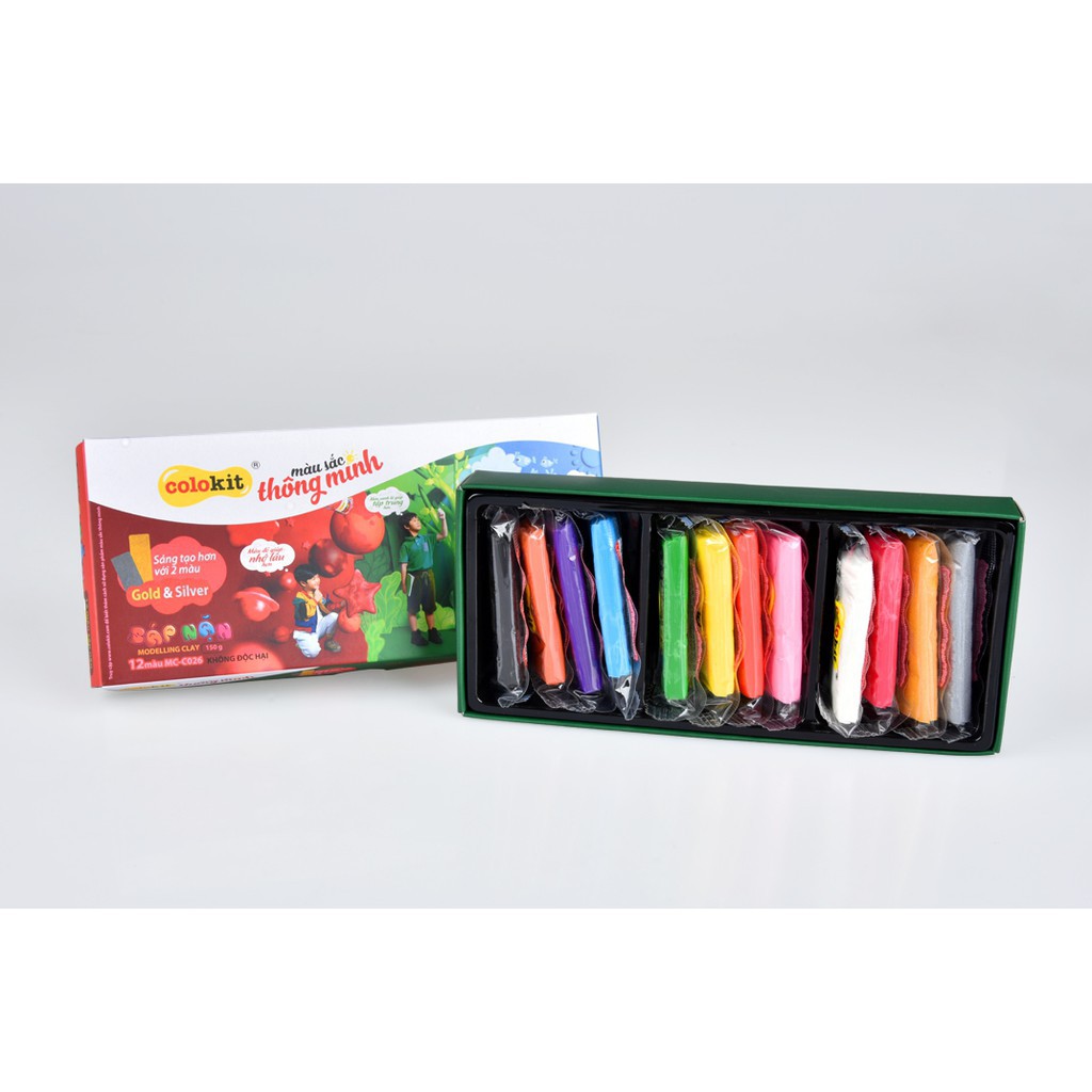 SÁP NẶN 12 MÀU COLORKIT MC-C026