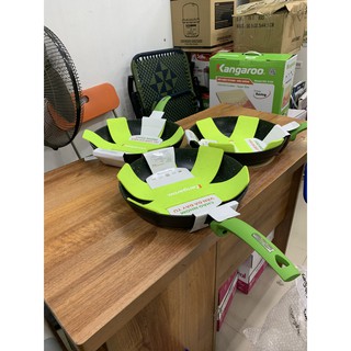 CHẢO ĐÁ ĐÁY TỪ KANGAROO KG 912M  28CM