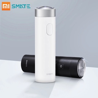 Máy Cạo Râu Điện Xiaomi Smate Dành Cho Nam USB Sạc Máy Cạo Râu Râu Tông Đơ Cắt Tóc IPX7 Có Thể Giặt Một Lưỡi