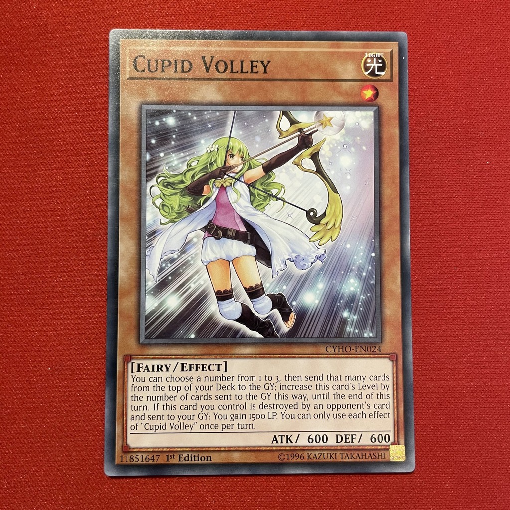 [EN-JP][Thẻ Bài Yugioh Chính Hãng] Cupid Volley