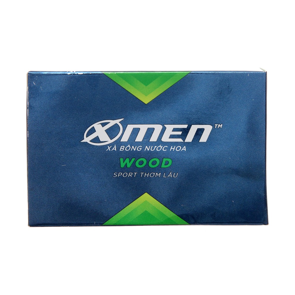 1 cục xà bông nước hoa X-Men Wood Sport thơm lâu 90g