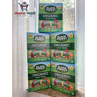 Kẹo dẻo gấu vị trái cây tự nhiên BlackForest Original Gummy Bear Mỹ - 1 hộp 65 gói Maria Mart