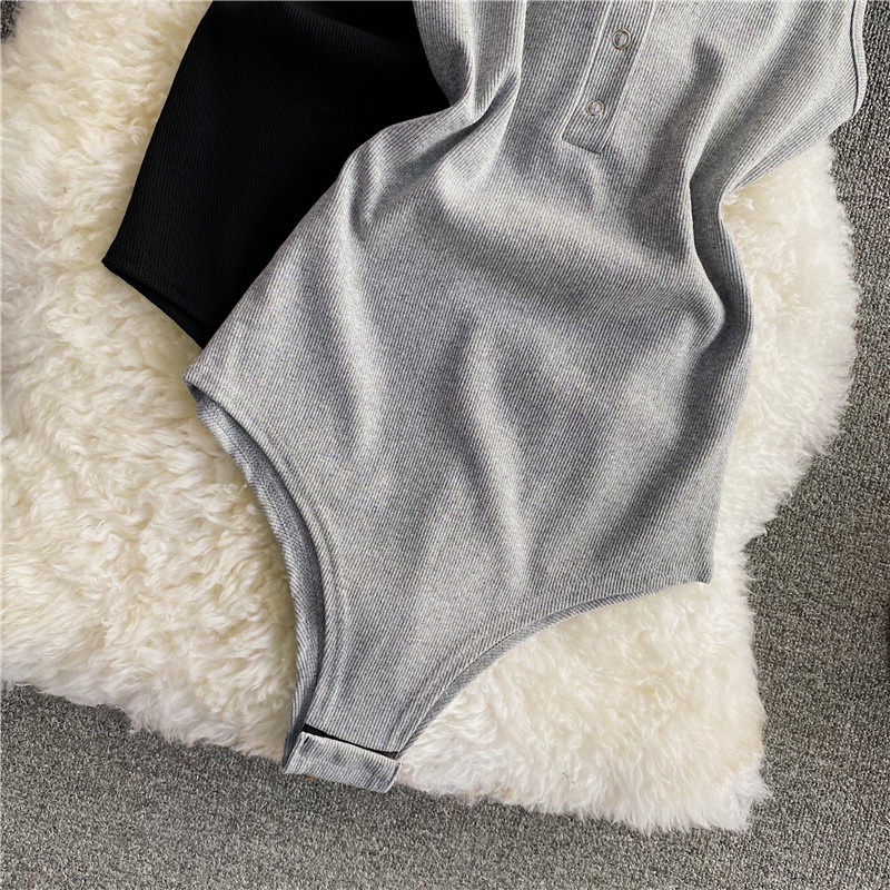 Bodysuit nữ ba lỗ gài cúc BB06 | BigBuy360 - bigbuy360.vn