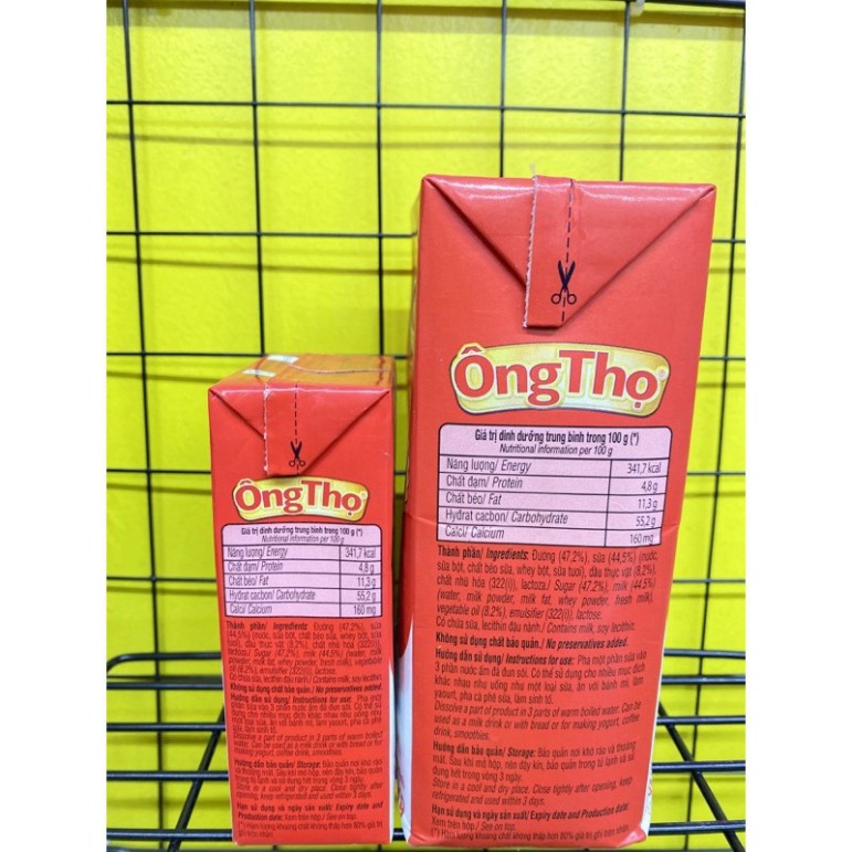 MamTh- Sữa đặc Ông Thọ Cao Cấp hộp giấy 2size (380g ,1284g)