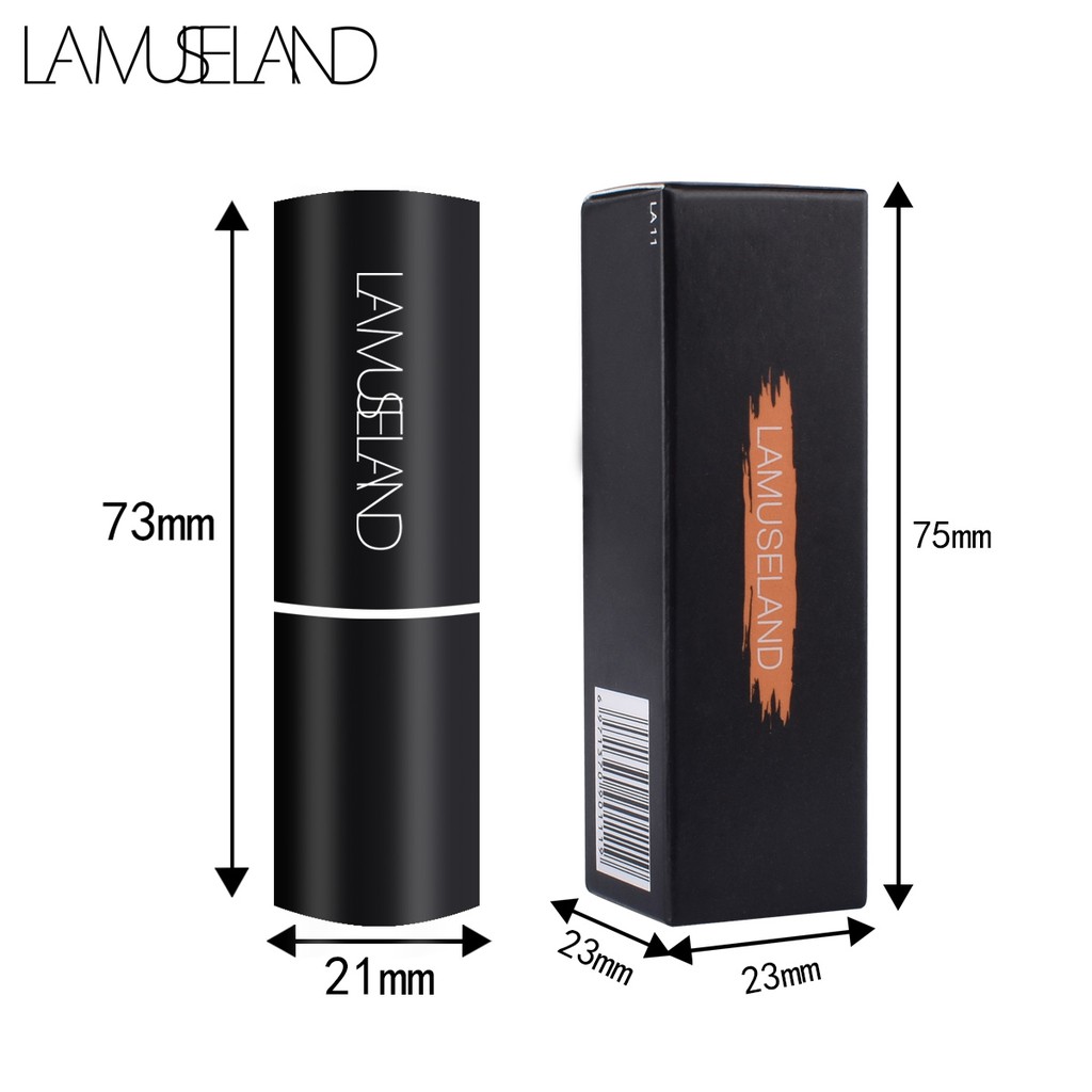 Son môi LAMUSELAND LA11 kháng nước giữ ẩm và lên màu đẹp 3.5g | BigBuy360 - bigbuy360.vn