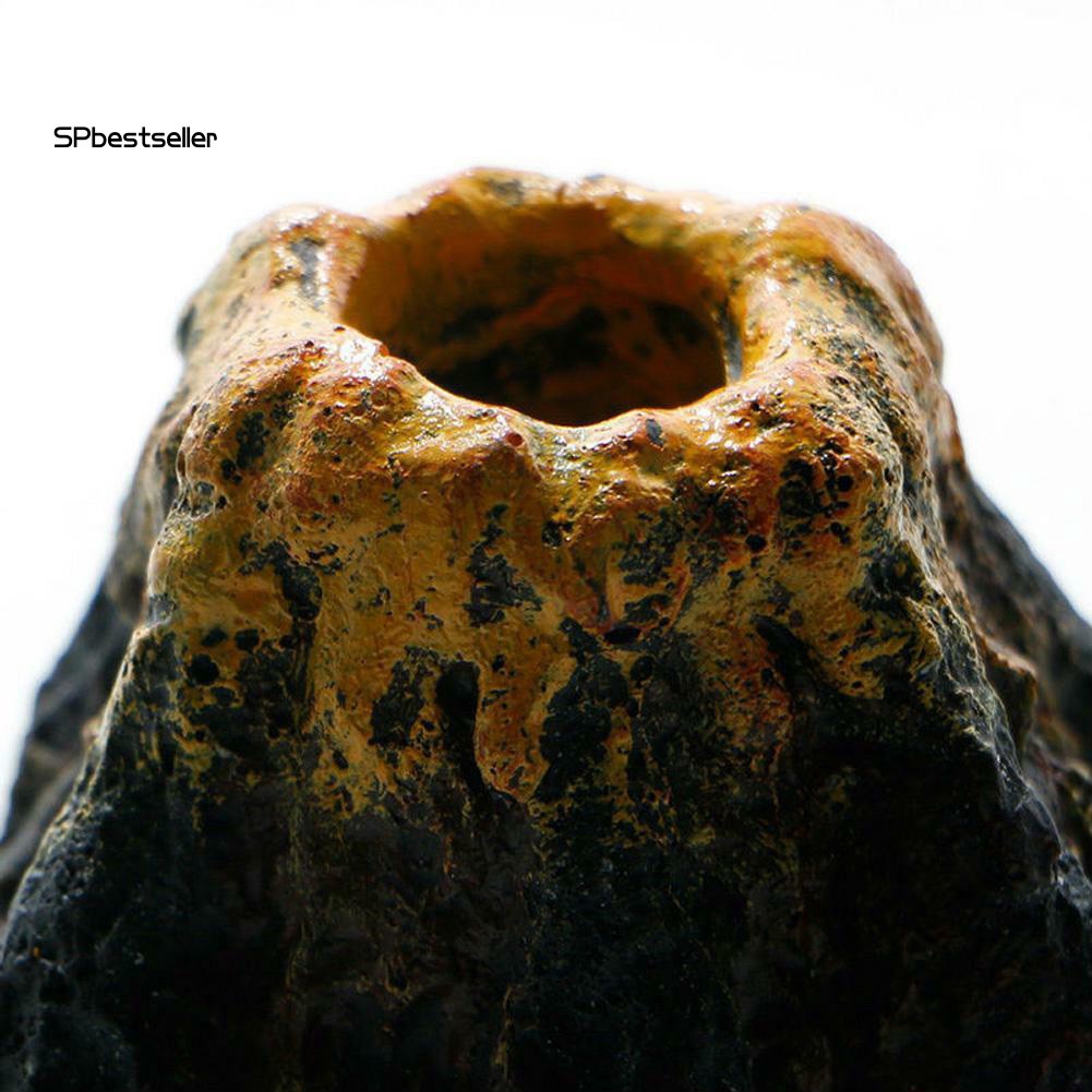 Mô hình đá trang trí bể cá hình núi lửa