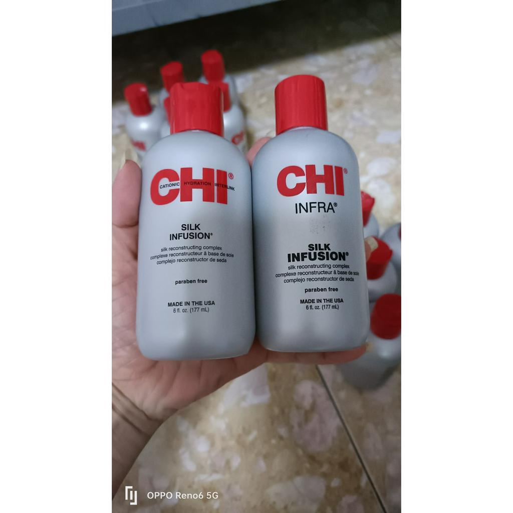 Tinh Dầu Dưỡng Tóc CHI Silk Infusion 59ml - 177ml