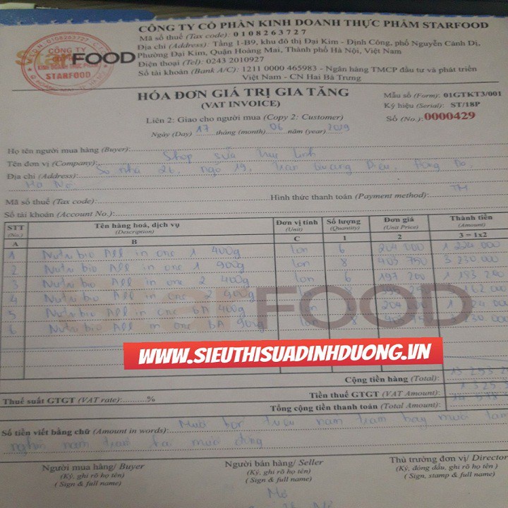 Sữa Nutribio All In One 900G Dành cho trẻ thiếu cân, suy dinh dưỡng