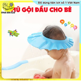 Mũ chắn nước cho bé / mũ gội đầu cho bé Thaonguyenshop