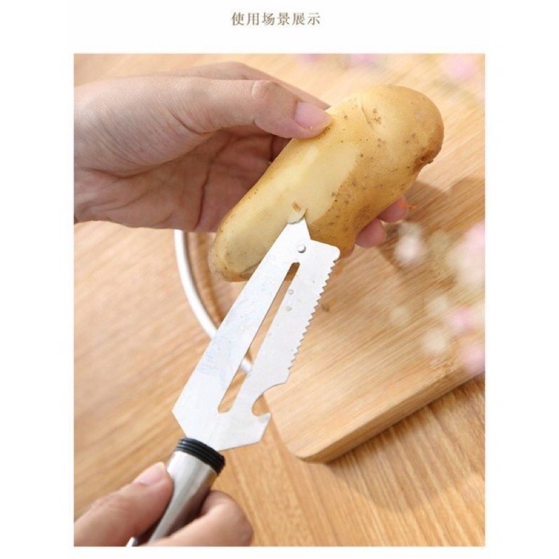 Dao bào 2 lưỡi inox 5in1 đa năng