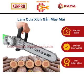 Lam Cưa Xích Gắn Máy Mài Bộ Lưỡi Cưa Chất Lượng