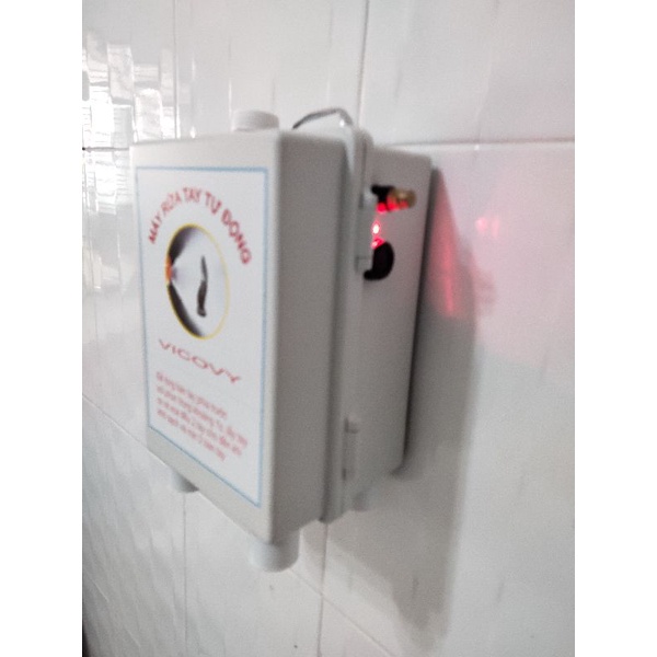 Máy Rửa Tay Tự Động Vicovy (Dùng Pin Xạc)