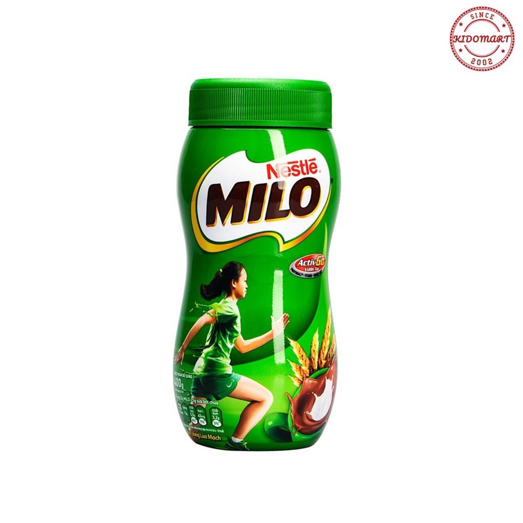 Bột Nestle Milo Lọ 400g