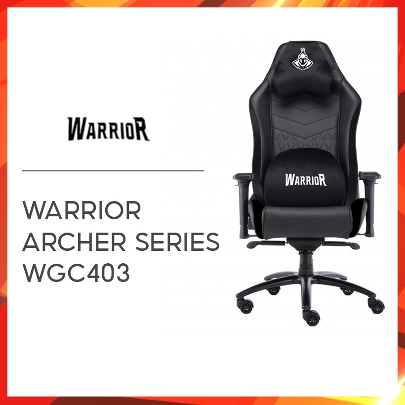 Ghế WARRIOR GAMING CHAIR - Archer Series - WGC403 - Black/Velvet Hàng chính hãng