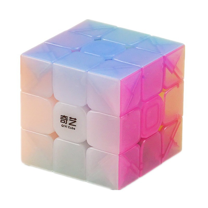 Đồ Chơi Rubik 3x3x3 - Khối Lập Phương Rubic QiYi Jelly Cube