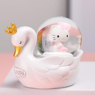 Hoạt Hình Quả Cầu Pha Lê Hình Hello Kitty Sáng Tạo Dễ Thương