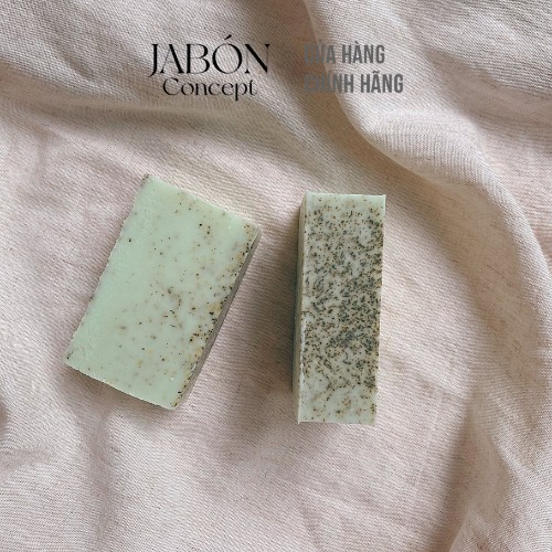 Xà Bông Handmade 80gram Bạc Hà và Tinh Dầu Tràm Trà Xà Phòng Hữu Cơ Giảm Mụn Thiên Nhiên Jabón Concept | BigBuy360 - bigbuy360.vn