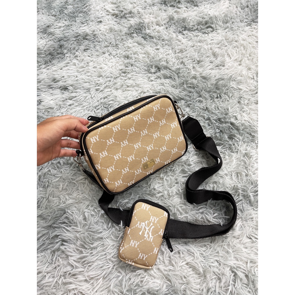 TÚI ĐEO CHÉO MINI MLB MONOGRAM JACQUARD CROSSBODY BAG