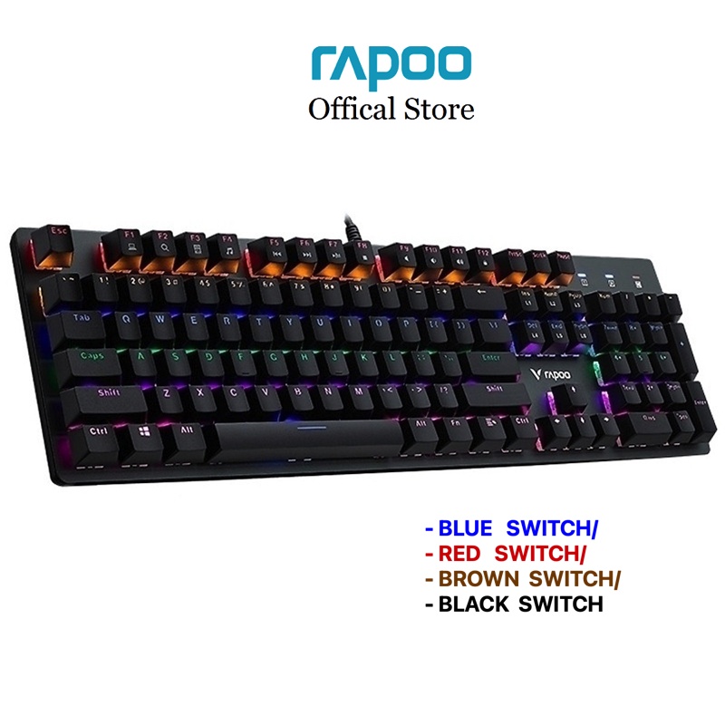 Bàn Phím Cơ Gaming Rapoo V500SE