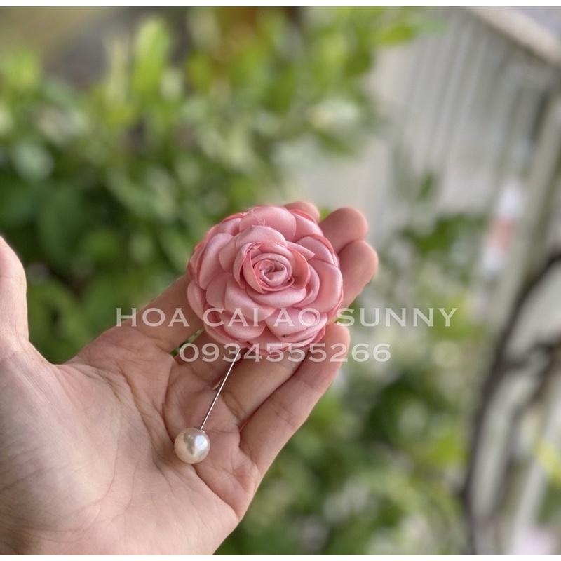 Hoa cài áo handmade Sunny MS014