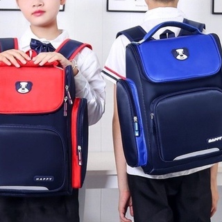 Balo chống gù,có phản quang,chống thấm.loại 1 balo gấu trẻ em cấp 1