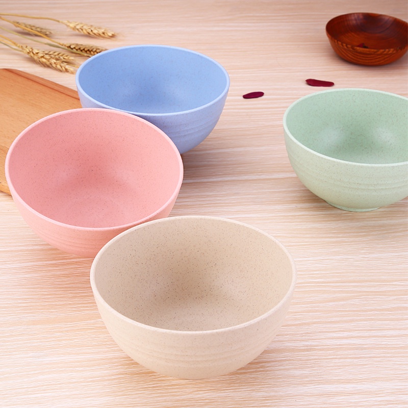 Bộ Chén, Đĩa, Muỗng Đũa Nĩa Lúa Mạch Tổng Hợp