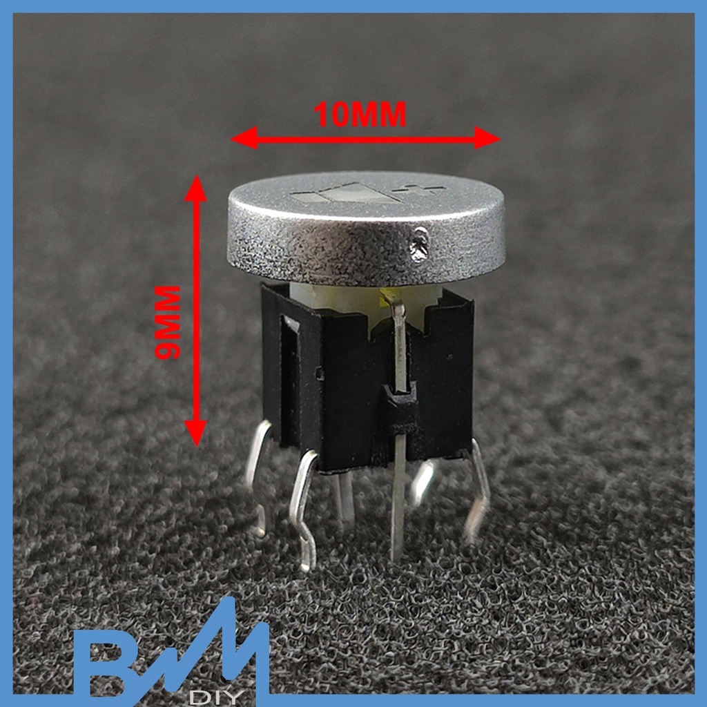 Nút nhấn nhả 10mm có LED hình biểu tượng các loại