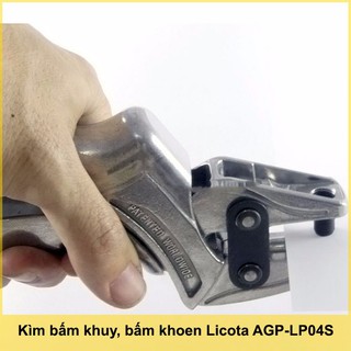 Kìm bấm lỗ dây nịt cao cấp Licota AGP LP04S