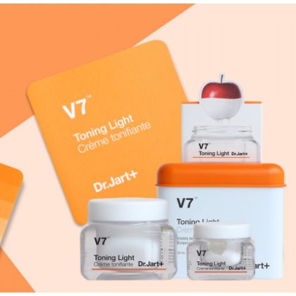 Kem Dưỡng Trắng Da V7 Toning Light Dr.Jart+ (50ml) - Hàn Quốc