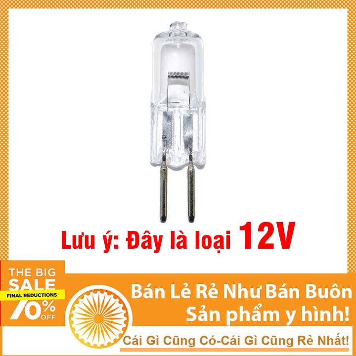 Bóng Đèn Halogen 35W 12V Đèn Xông Tinh Dầu Điện