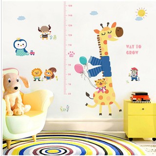 Decal đo chiều cao cho bé Way to go