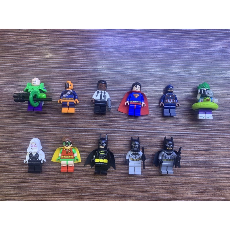 lego minifigures nhân vật siêu anh hùng các loại hàng chính hãng