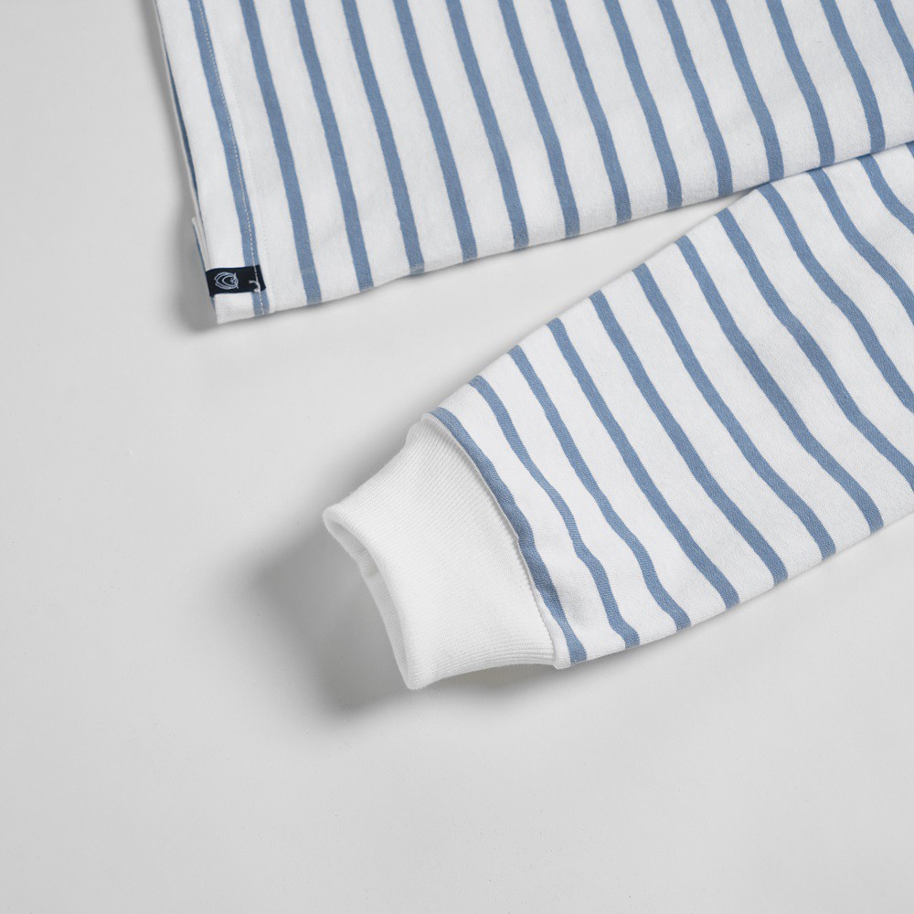 OWL BRAND® Striped Long-sleeve Tee - Áo Thun Sọc Trắng Tay Dài - OWL151120 | BigBuy360 - bigbuy360.vn