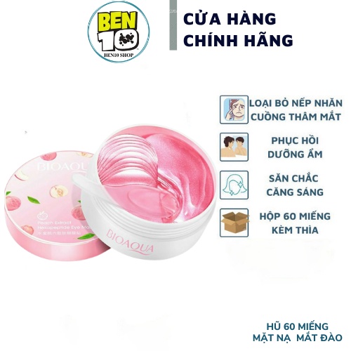 Hũ mặt nạ mắt Bioaqua 60 miếng
