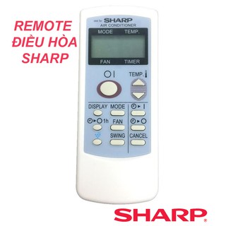 Remote điều khiển điều hòa Sharp CRMC-A589JB (12 nút-ION)