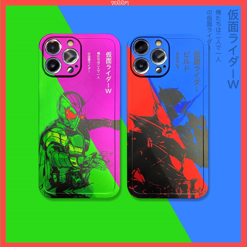 Ốp điện thoại IMD mềm in hình Kamen Rider hoạt hình cho IPhone13 12 11 PRO MAX 7/8plus X/XS XR XSMAX