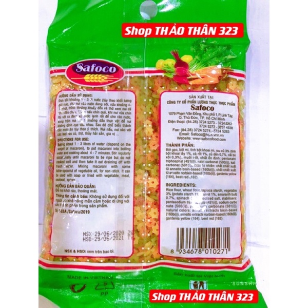 Nui Safoco Rau Củ Hình Ngôi Sao ⭐️ 200g- Đảm Bảo Chất Lượng | BigBuy360 - bigbuy360.vn