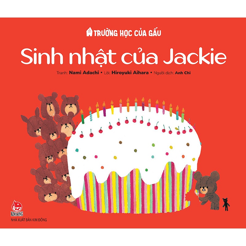 Sách - Trường học của gấu - Sinh nhật của Jackie KDTT12412