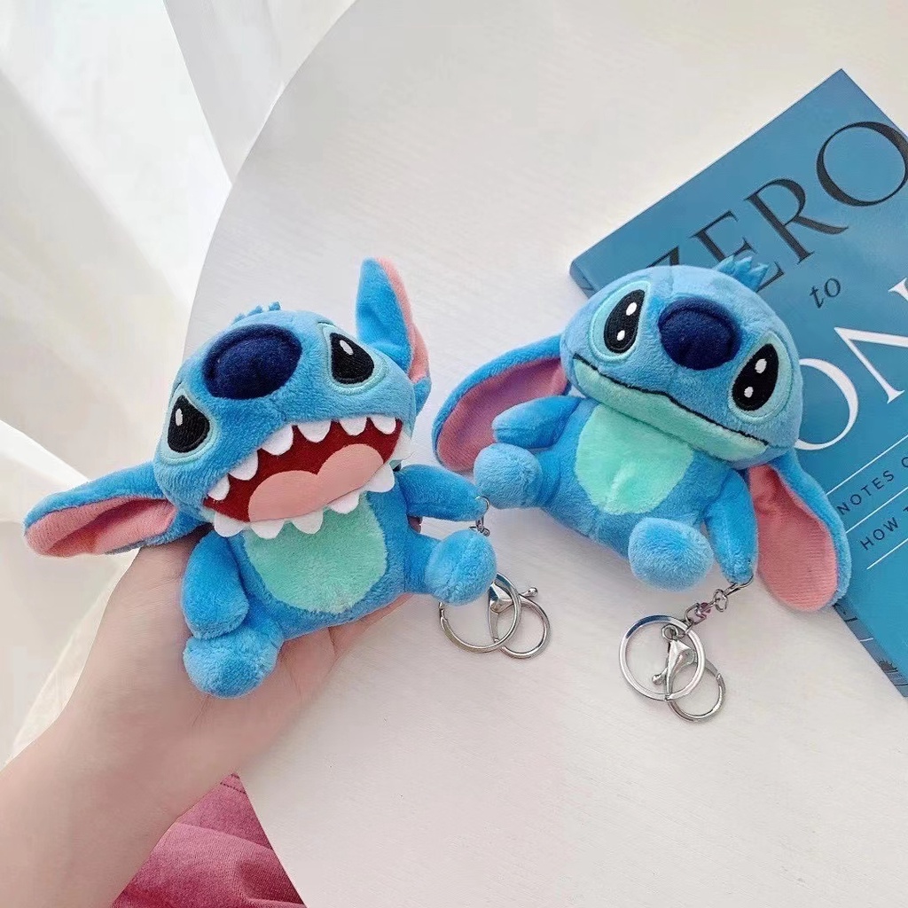 Vỏ Bảo Vệ Hộp Sạc Tai Nghe Airpods 1 / 2 / 3 Hình stitch Nhồi Bông Dễ Thương